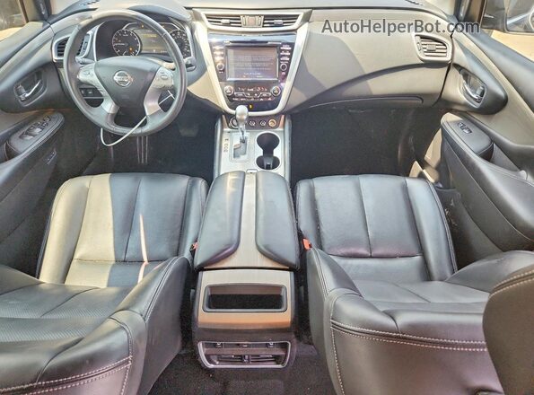 5N1AZ2MH4HN143176 2017 NISSAN MURANO Black Vista del salpicadero