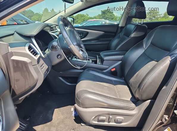 5N1AZ2MH4HN143176 2017 NISSAN MURANO Black Vista interior delantera