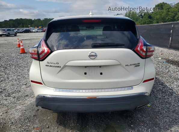 5N1AZ2MH4JN129509 2018 NISSAN MURANO White Հետևի տեսք