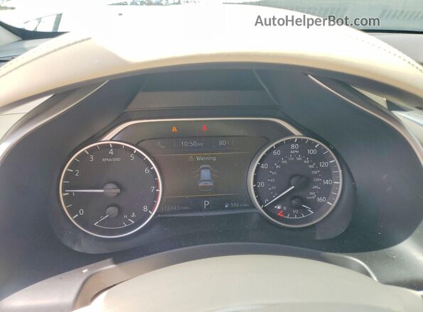 5N1AZ2MH4JN129509 2018 NISSAN MURANO White Սարքավորումների վահանակի տեսք