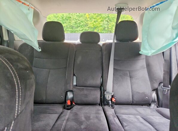 5N1AZ2MH4JN137464 2018 NISSAN MURANO Silver Widok tylnych siedzeń