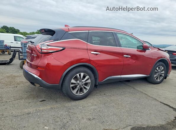 5N1AZ2MH4JN151414 2018 NISSAN MURANO Red Rear right
