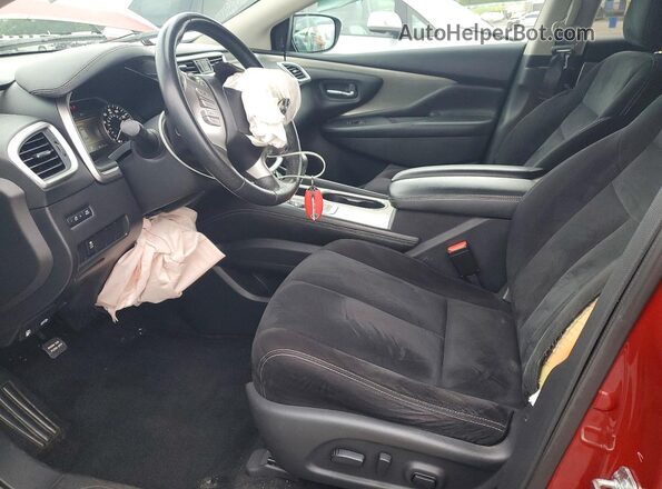 5N1AZ2MH4JN151414 2018 NISSAN MURANO Red Front interior view