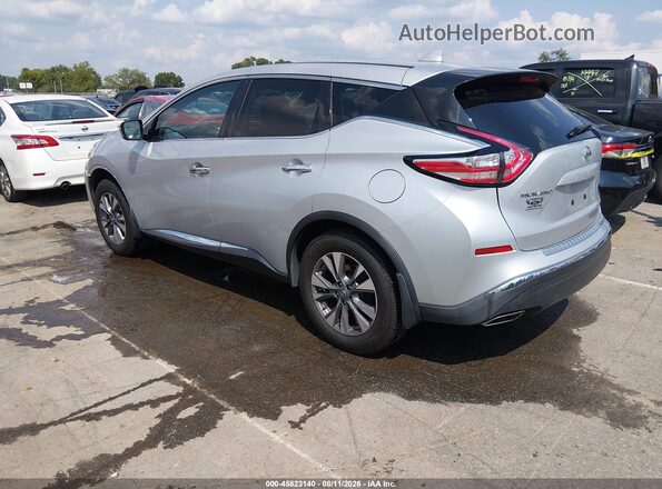 5N1AZ2MH5HN121476 2017 NISSAN MURANO Silver Հետևի ձախ