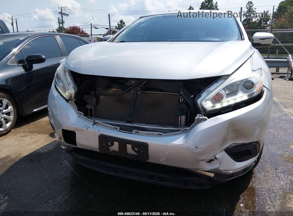5N1AZ2MH5HN121476 2017 NISSAN MURANO Silver Դիմացի տեսք