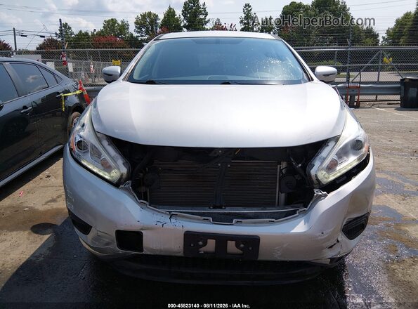 5N1AZ2MH5HN121476 2017 NISSAN MURANO Silver Սարքավորումների վահանակի տեսք