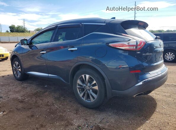 5N1AZ2MH5HN132882 2017 NISSAN MURANO Blue Rear left