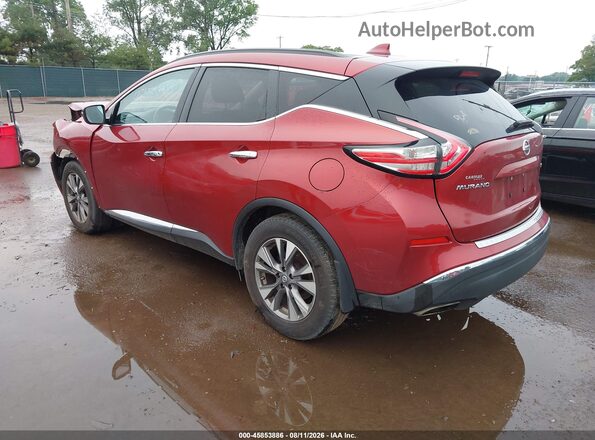 5N1AZ2MH5HN149620 2017 NISSAN MURANO Red Tył lewy