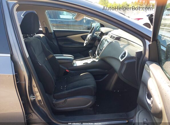 5N1AZ2MH5HN160732 2017 NISSAN MURANO Gray წინა სალონის ხედი