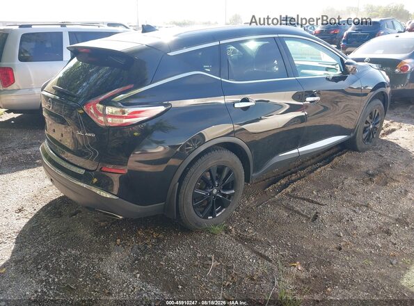5N1AZ2MH5HN165476 2017 NISSAN MURANO Black Հետևի աջ