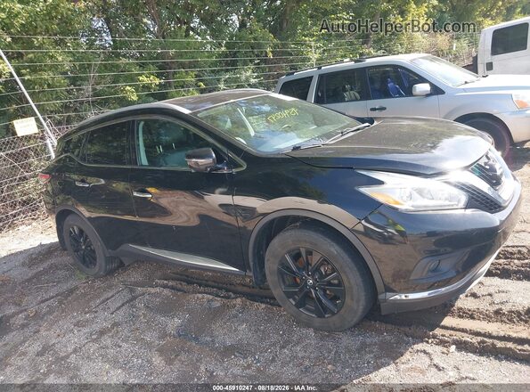 5N1AZ2MH5HN165476 2017 NISSAN MURANO Black Սալոնի հետևի տեսք