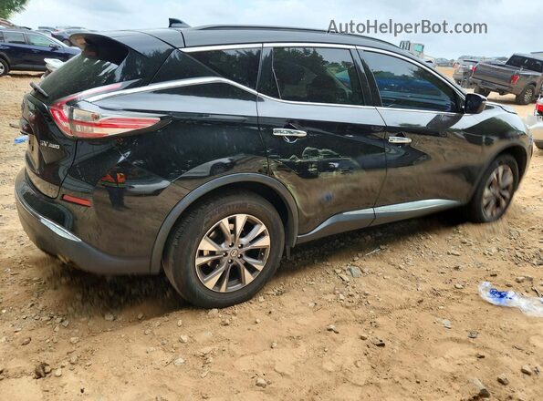 5N1AZ2MH5JN104554 2018 NISSAN MURANO Black უკანა მარჯვენა
