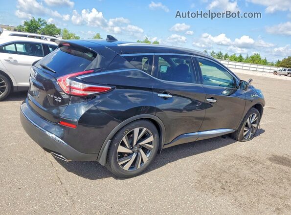 5N1AZ2MH6GN161046 2016 NISSAN MURANO Black Tył prawy