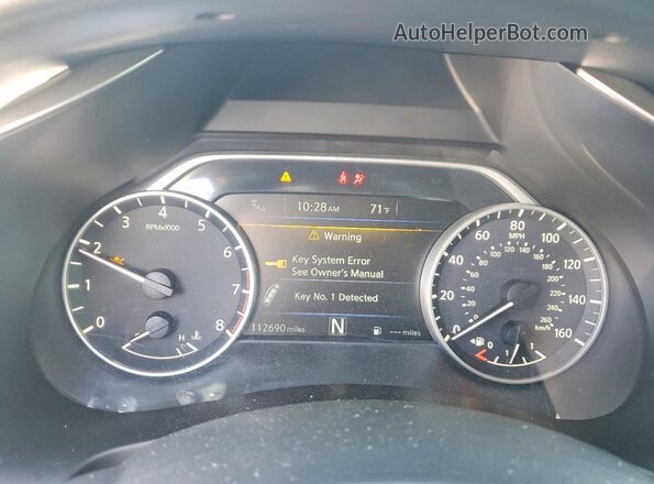 5N1AZ2MH6GN161046 2016 NISSAN MURANO Black Widok zestawu wskaźników