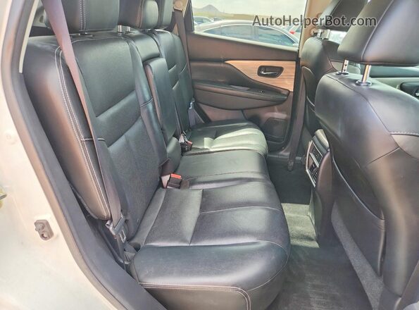 5N1AZ2MH6GN162732 2016 NISSAN MURANO White Widok tylnych siedzeń