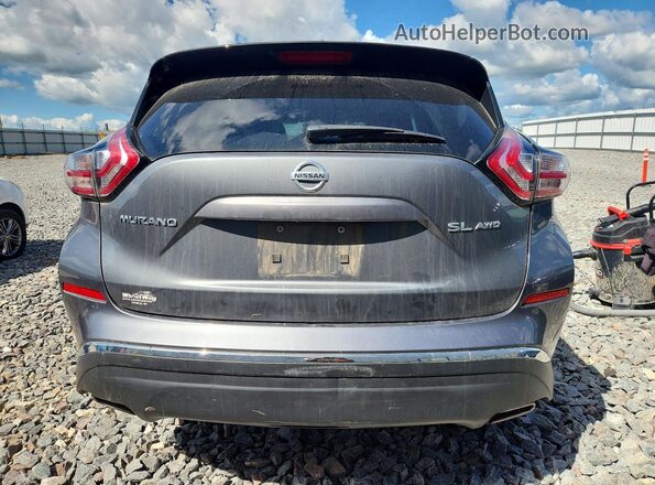 5N1AZ2MH6HN183243 2017 NISSAN MURANO Угольный Вид сзади