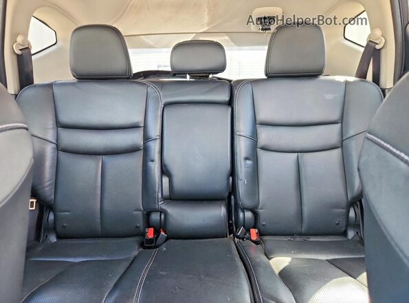 5N1AZ2MH6HN183243 2017 NISSAN MURANO Угольный Вид задних сидений