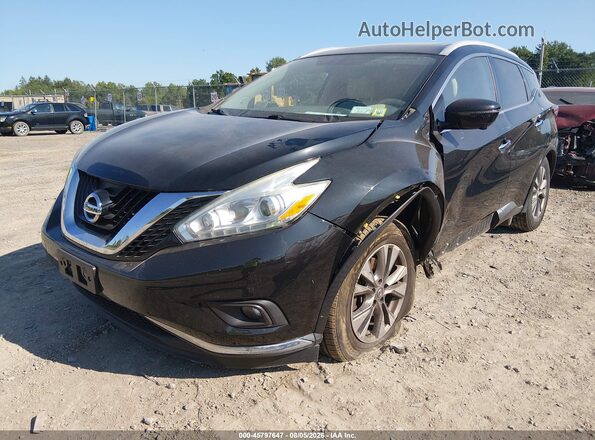 5N1AZ2MH7GN103723 2016 NISSAN MURANO Black Вид спереду