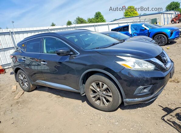 5N1AZ2MH7GN116603 2016 NISSAN MURANO Black Передня права чверть