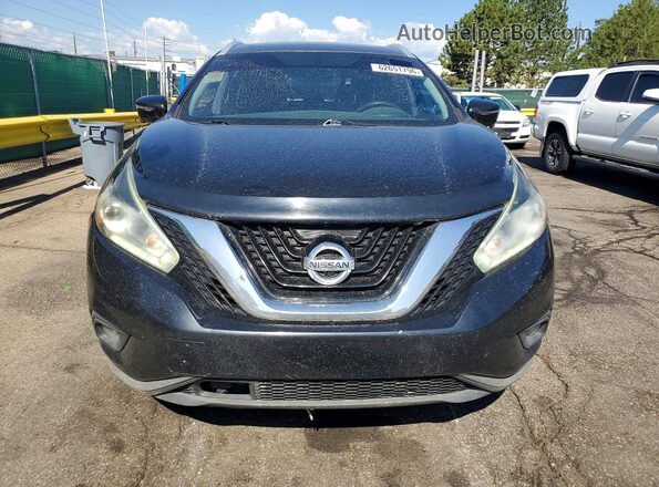 5N1AZ2MH7GN135541 2016 NISSAN MURANO Black წინა ხედი