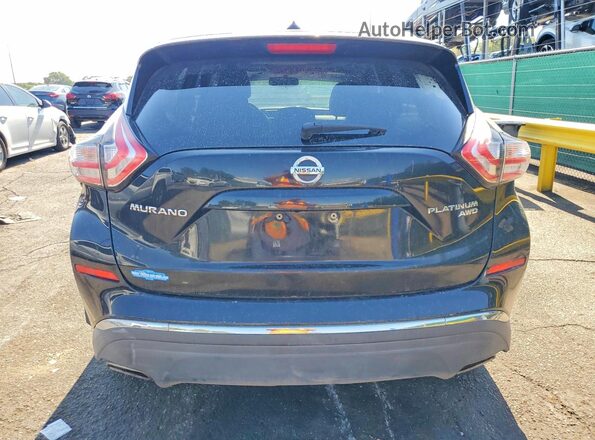 5N1AZ2MH7GN135541 2016 NISSAN MURANO Black უკანა ხედი