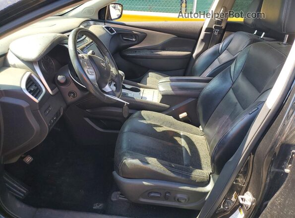 5N1AZ2MH7GN135541 2016 NISSAN MURANO Black წინა სალონის ხედი