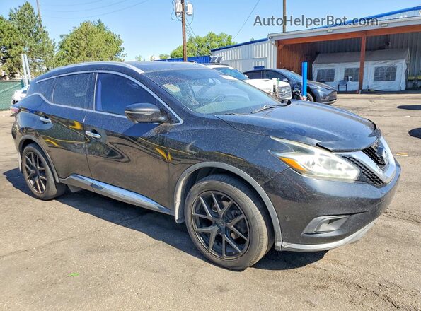 5N1AZ2MH7GN135541 2016 NISSAN MURANO Black წინა მარჯვენა