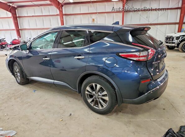 5N1AZ2MH7HN140045 2017 NISSAN MURANO Blue Tył lewy