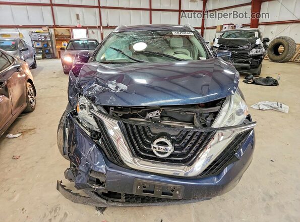 5N1AZ2MH7HN140045 2017 NISSAN MURANO Blue Widok z przodu