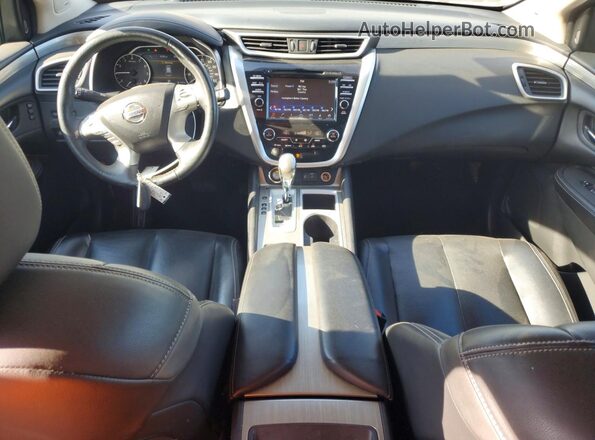 5N1AZ2MH7JN166490 2018 NISSAN MURANO White Вид панелі приладів