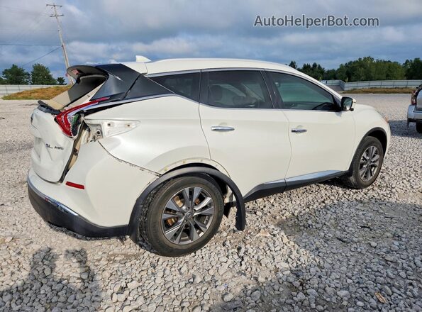 5N1AZ2MH8HN121973 2017 NISSAN MURANO White Tył prawy