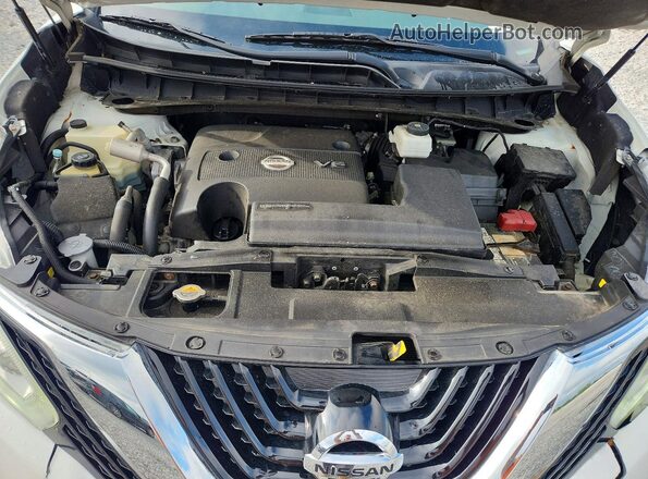 5N1AZ2MH8HN121973 2017 NISSAN MURANO White Widok wnętrza z tyłu