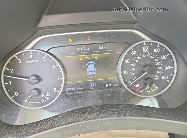 5N1AZ2MH8HN121973 2017 NISSAN MURANO White Widok zestawu wskaźników