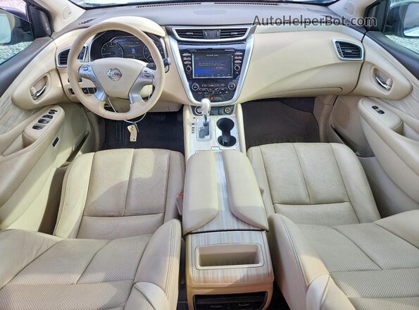 5N1AZ2MH8HN121973 2017 NISSAN MURANO White Widok deski rozdzielczej