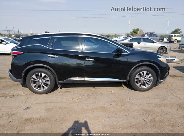 5N1AZ2MH8HN139583 2017 NISSAN MURANO Black Rear interior view