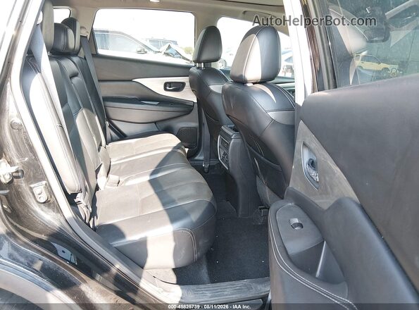 5N1AZ2MH8HN139583 2017 NISSAN MURANO Black VIN sticker view