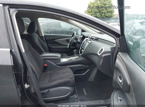 5N1AZ2MH8HN168548 2017 NISSAN MURANO Black Вид салону спереду