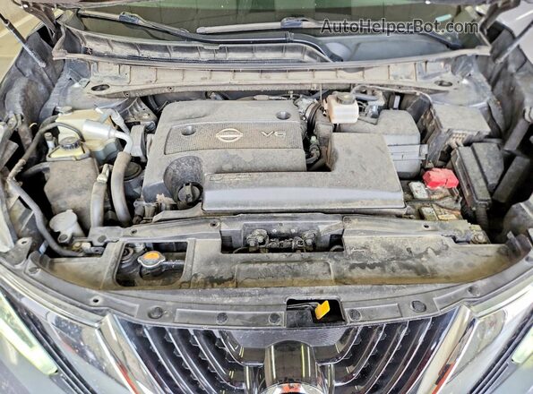 5N1AZ2MH8JN176476 2018 NISSAN MURANO Серый Вид подкапотного пространства
