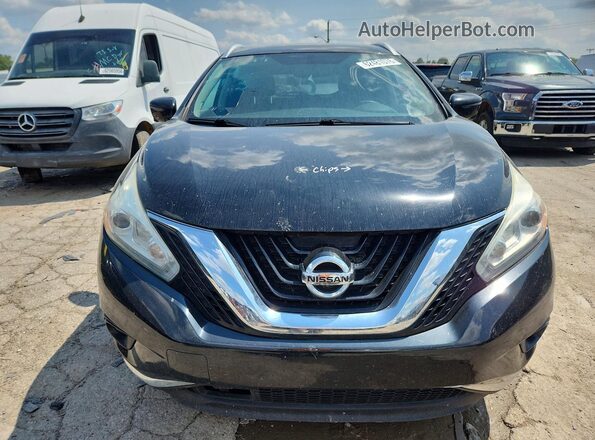 5N1AZ2MH9GN140806 2016 NISSAN MURANO Black Widok z przodu