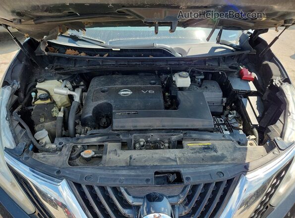 5N1AZ2MH9GN140806 2016 NISSAN MURANO Black Widok wnętrza z tyłu