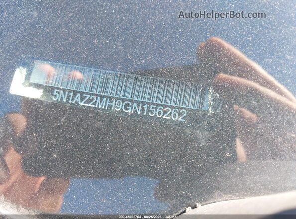 5N1AZ2MH9GN156262 2016 NISSAN MURANO White ძრავის განყოფილების ხედი