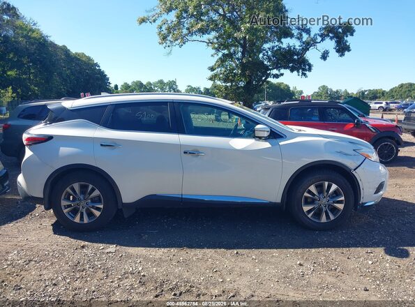5N1AZ2MH9GN156262 2016 NISSAN MURANO White ხელსაწყოთა პანელის ხედი