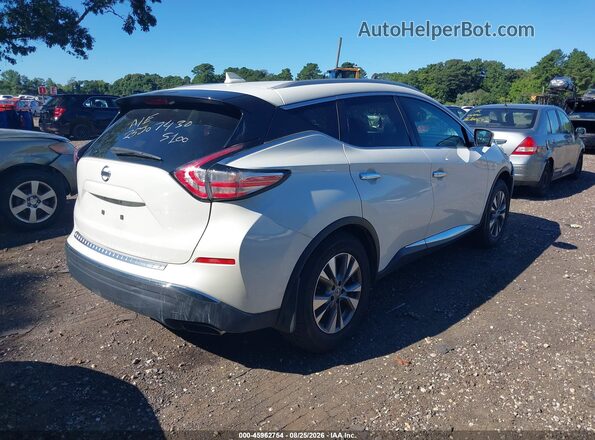 5N1AZ2MH9GN156262 2016 NISSAN MURANO White უკანა მარჯვენა