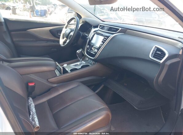 5N1AZ2MH9GN156262 2016 NISSAN MURANO White წინა სალონის ხედი