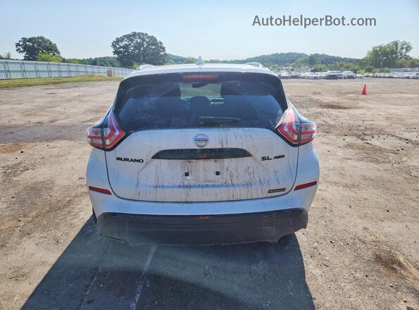 5N1AZ2MH9JN119204 2018 NISSAN MURANO White Вид ззаду