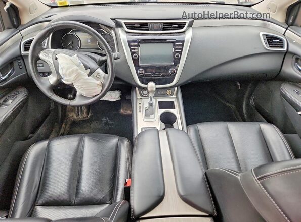 5N1AZ2MH9JN201546 2018 NISSAN MURANO Red წინა პანელის ხედი