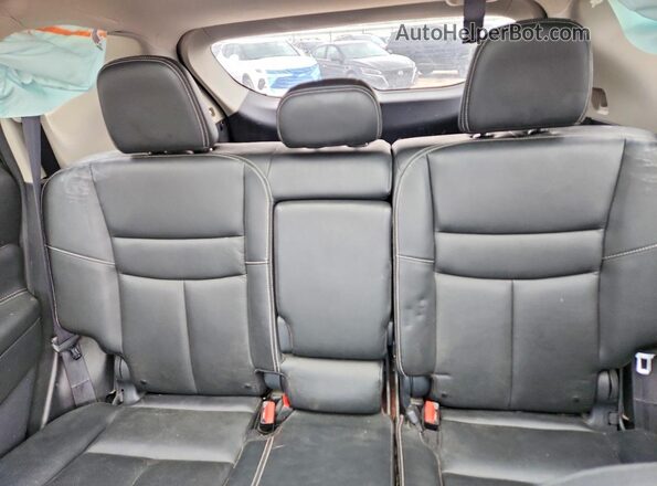 5N1AZ2MH9JN201546 2018 NISSAN MURANO Red უკანა სავარძლების ხედი