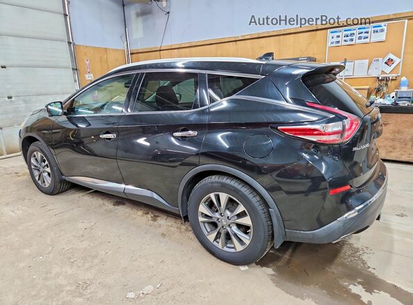 5N1AZ2MHXHN119433 2017 NISSAN MURANO Black უკანა მარცხენა