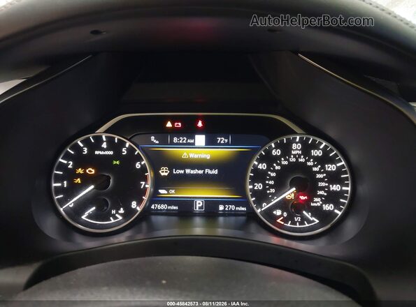 5N1AZ2MJ1KN128726 2019 NISSAN MURANO Red Вид задніх сидінь