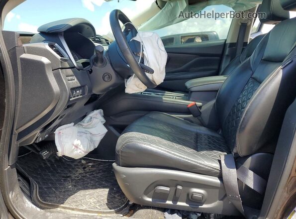 5N1AZ2MJ4KN150445 2019 NISSAN MURANO Бордовый Вид салона спереди